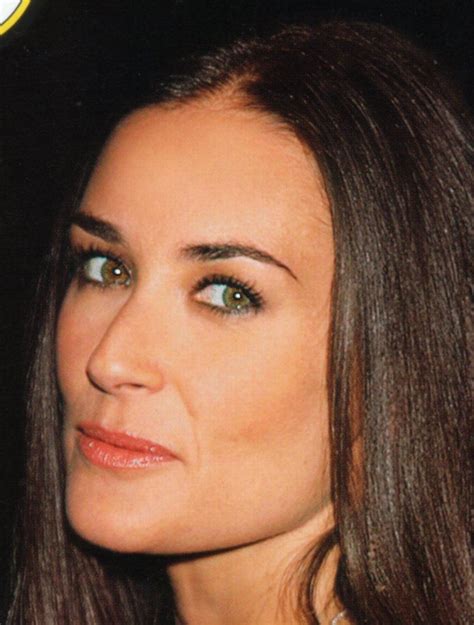 demi moore eye color.